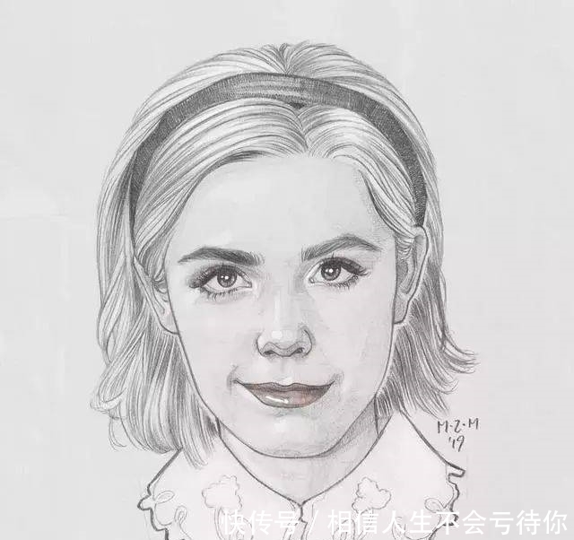 简洁的少女速写,灵动的美!