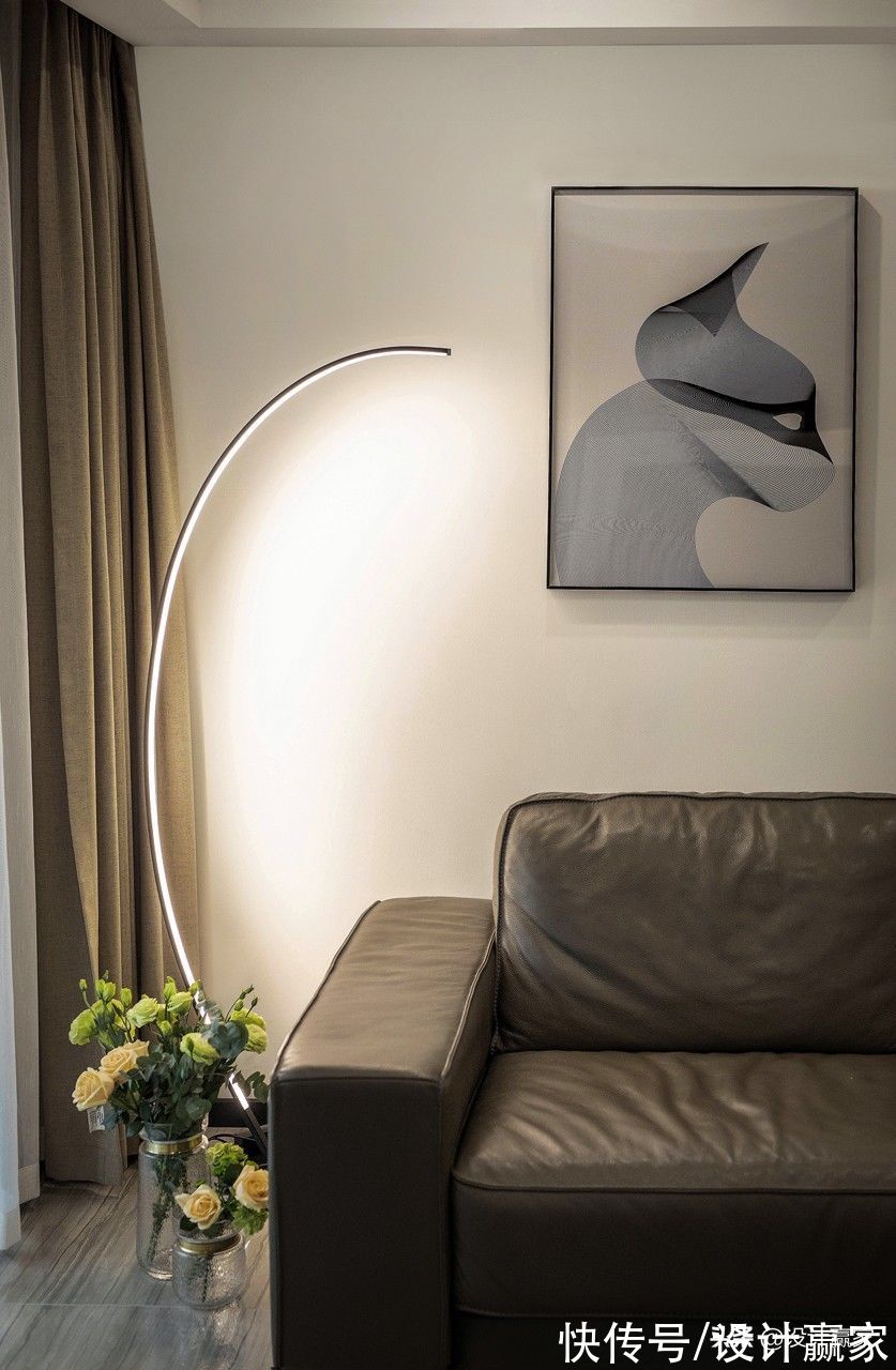 家居空间|82㎡宽敞两居室，通透的现代家居空间，时尚惬意