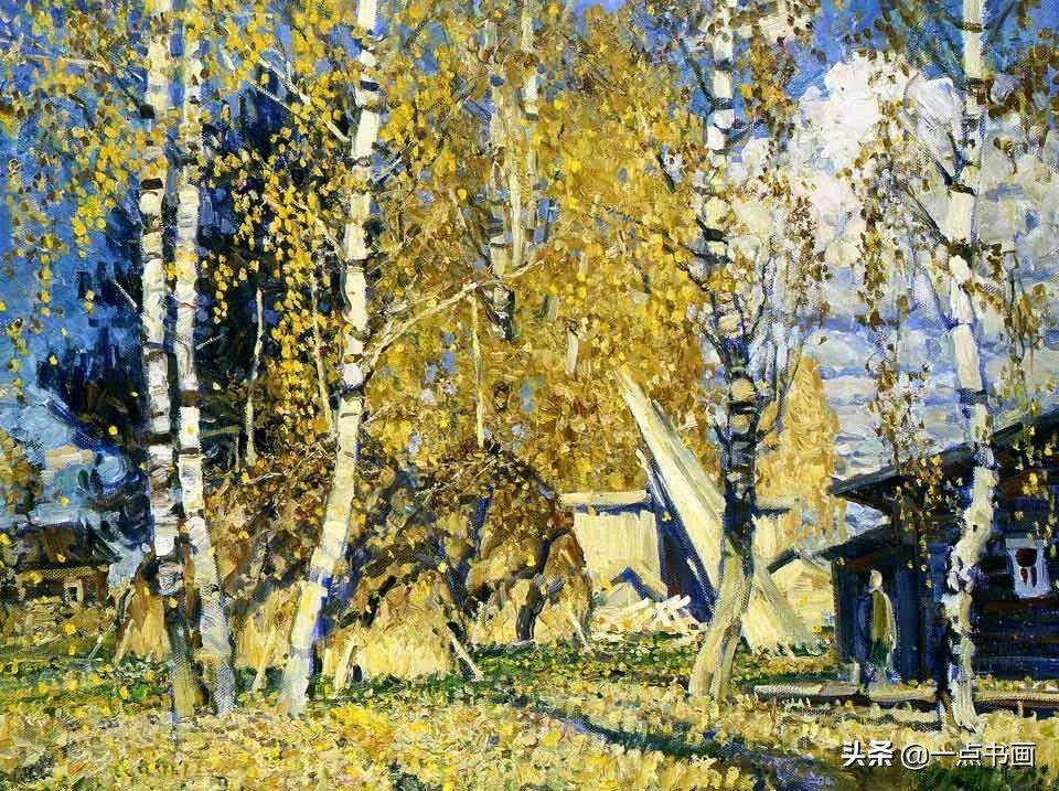 美术学院#阿巴库莫夫:被誉为俄罗斯的金笔,其画笔下都是净化的世界