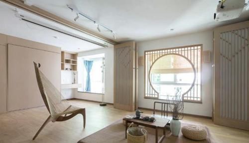 原木|75㎡小两居,爆改经典日式风,砸掉两堵墙多出一间多功能房!