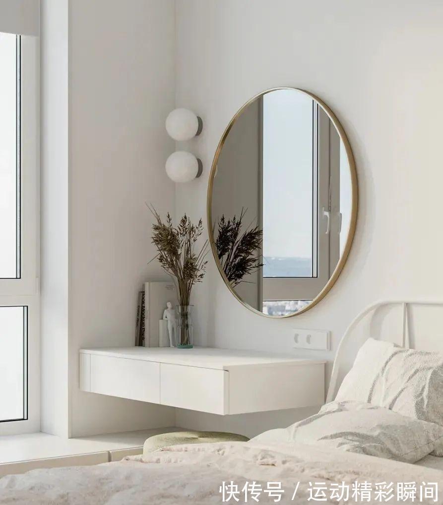 玄关|37㎡奶油系单身公寓，极简却很有质感，堪称小户型设计教科书！