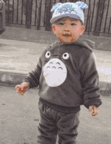 |搞笑GIF:好奇害死猫啊,而且还容易招打,哈哈哈