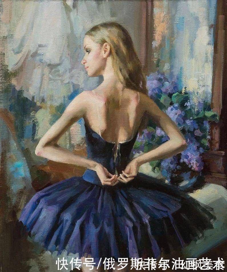 沃斯特雷佐娃!俄罗斯画家阿纳斯塔西娅·沃斯特雷佐娃漂亮油画作品欣赏