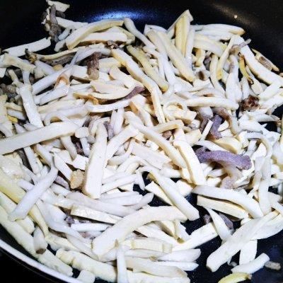 肉丝|杏鲍菇炒豆干最香的吃法，让我连吃了三碗饭