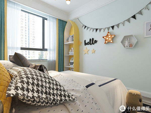 暖白色|看了她家的现代轻奢风，被彻底“治愈”了，打开房门就被惊艳到了