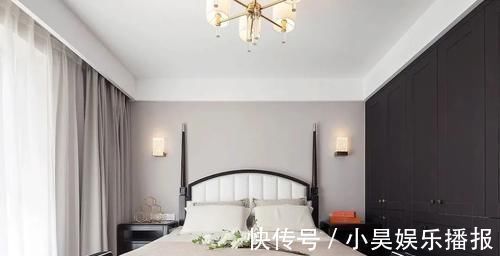 优雅|143㎡现代美式风,浅色调的搭配设计,更显大气优雅!