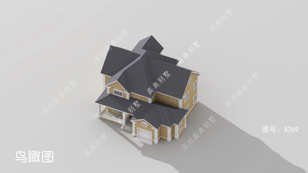 农村|这款美式小别墅,是经济实用的户型,非常适合农村建设。