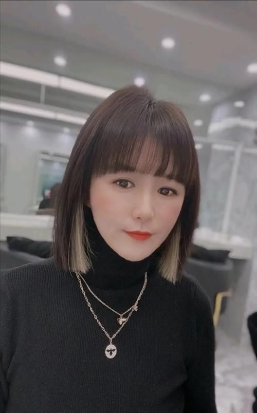 直发波波头|女发想美别乱剪,最好先看看这几十款,不论长短都很心动