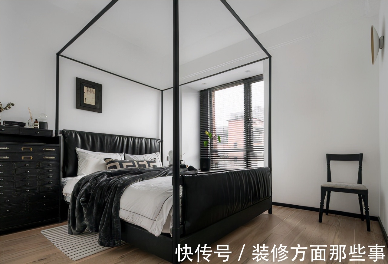 清爽感|117平现代风三居室,在简单中发现不一样的感受