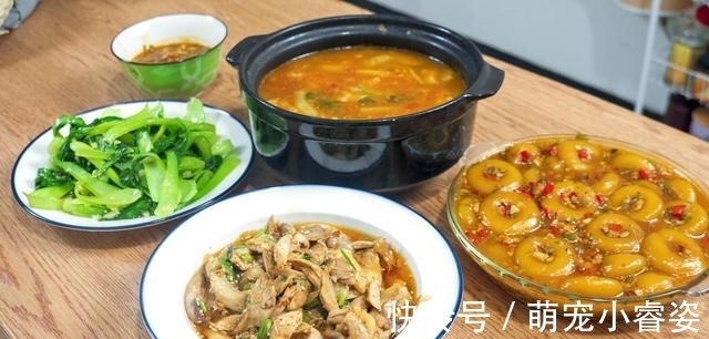 南瓜|晒晒一家4口的晚餐，全是家常菜，用心搭配，家人爱吃，顿顿光盘