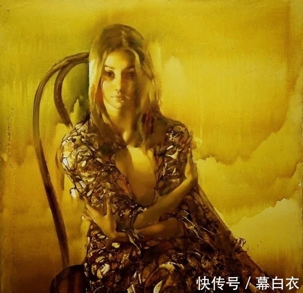 同时代#女画家斯卡菲娜,将女性描绘得如花般绽放