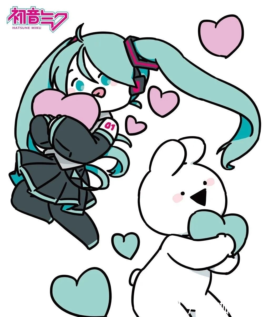 初音未来|三马尾版初音未来,与彩虹小马联动:不会有人批判把女人当马吧?