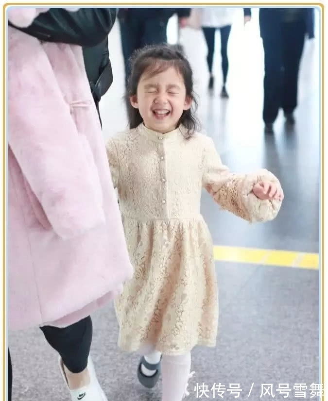 爸爸5播出一年后,小泡芙首次现身,网友评论:还是好可爱!