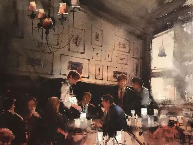 艺术家!世界上最有激情的水彩艺术家,这才是真正的水彩大师!