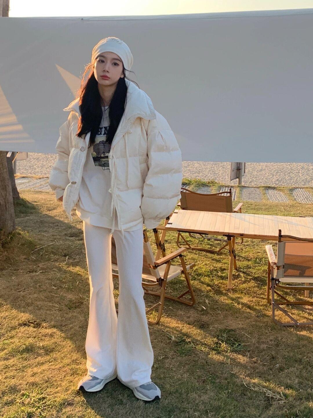 白色 冬季穿搭保暖很重要,今年试试这些短款羽绒服,显高显瘦还时髦