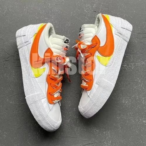 比灰绿更好看！白橙 sacai x Nike 实物曝光，下月发售！
