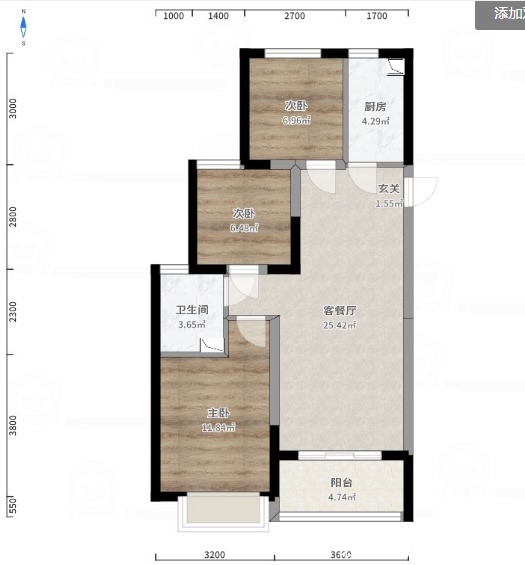 二居室|85平现代风二居室,黑白视线缀上明亮色块,呈现艺术空间内涵