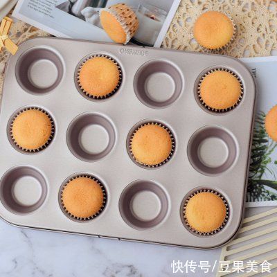 我奶奶教我的原味纸杯小蛋糕的技巧，一定要加它才好吃