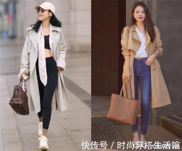 搭配 听说,秋季穿风衣不要搭配裙子,这3个搭配思路更加时髦有范