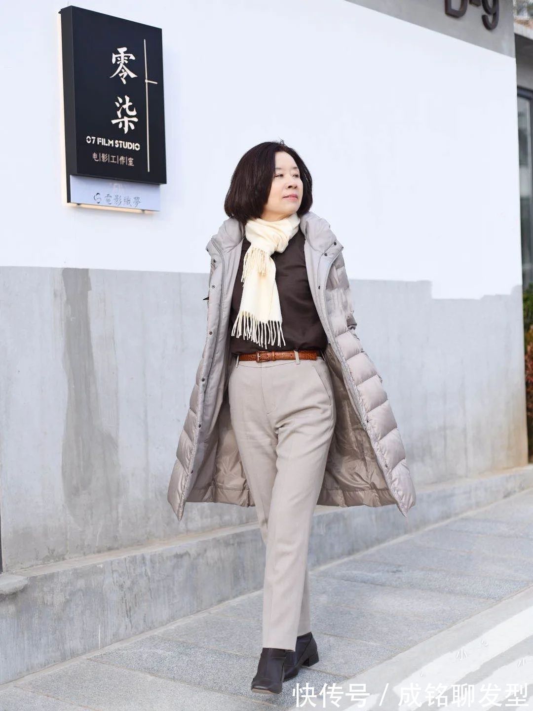 女士 女人不管五十还是六十,只要会穿就不会显老,大方得体还有高级感