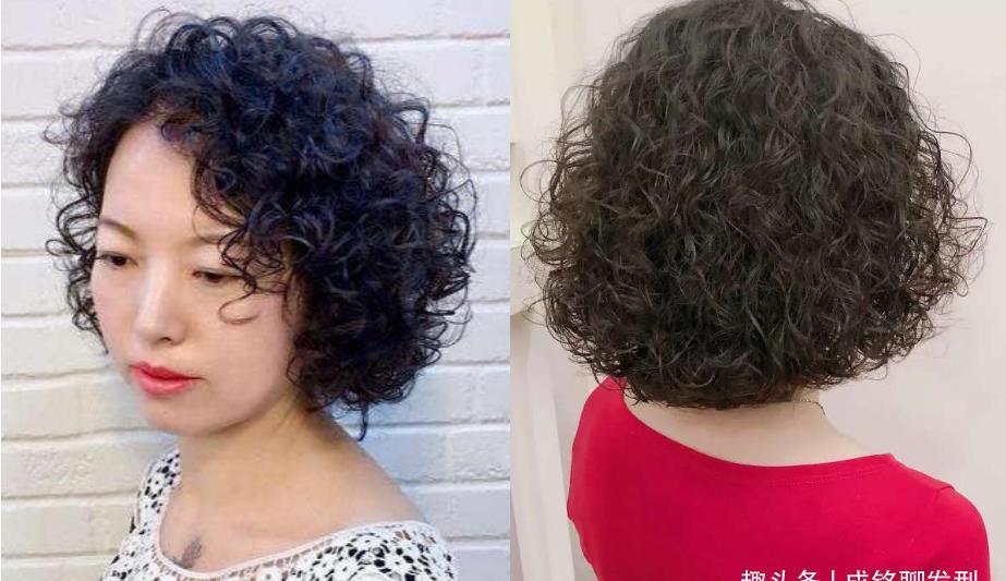 小卷|60岁女人别总烫小卷发,试试优雅又大气的摩根柔卷烫,减龄又时髦