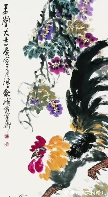 笔墨|著名大写意画家魏峰，笔墨酣畅淋漓，尽显大家风范
