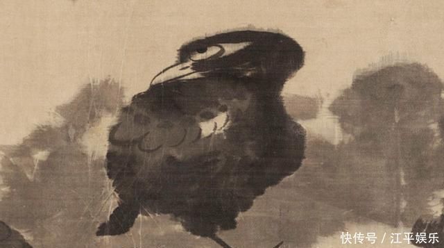 佛家!八大山人画了一只鸟,眼神忧郁,放大10倍,看懂的:都是过来人