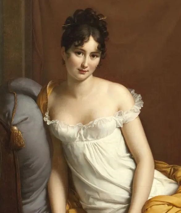 蕾丝@雅致?妩媚?雷卡米埃夫人像,19世纪一对师生新古典与浪漫的对决