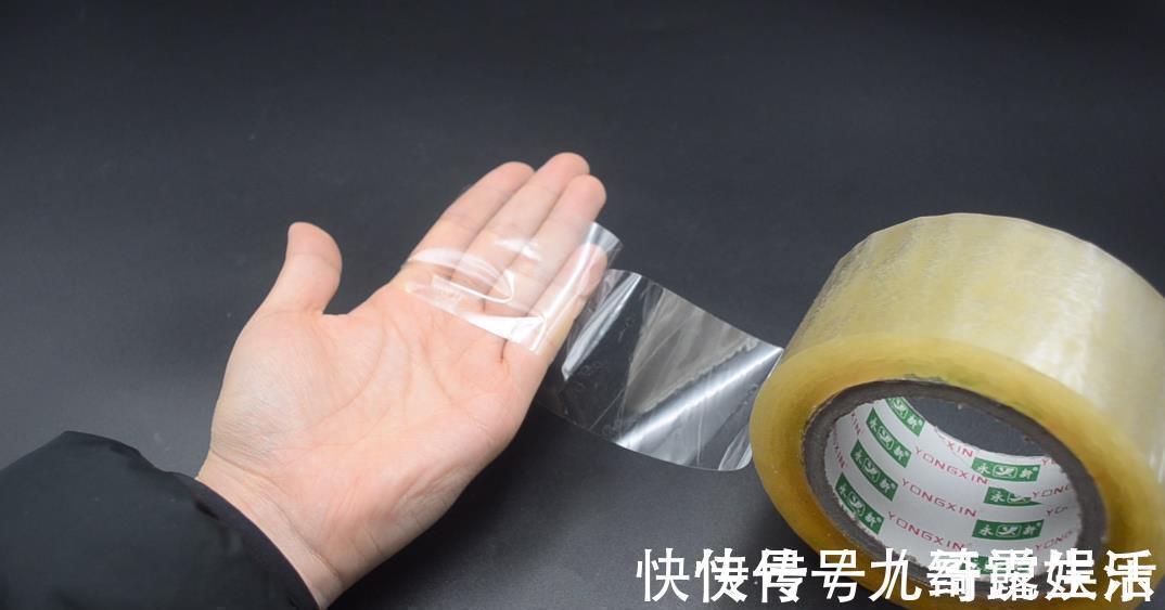 筷子|在透明胶带上放根筷子有什么用处？试了试，真好用