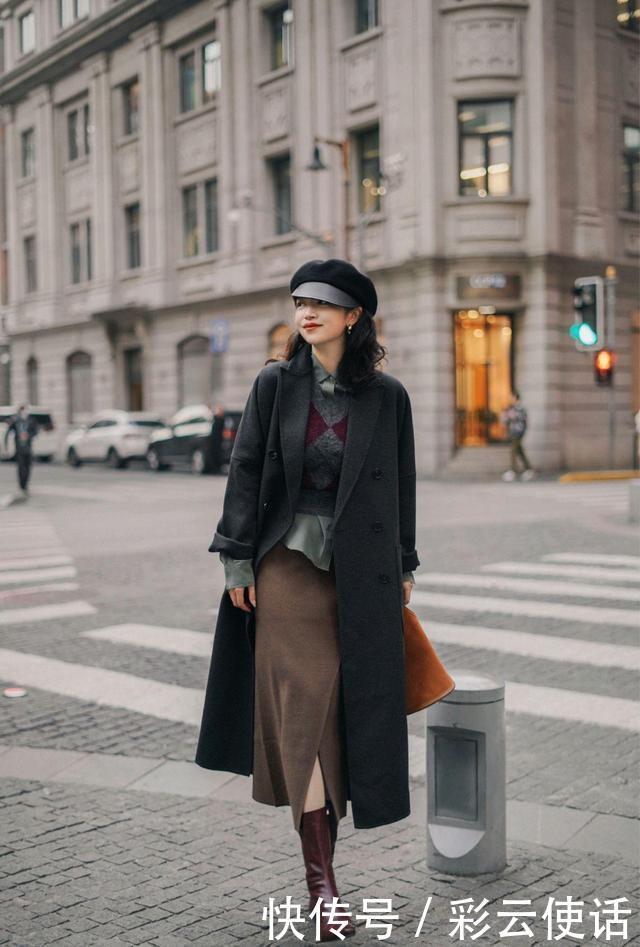 显瘦|羽绒服太臃肿别穿了,跟着“三木博主”学穿大衣,显瘦还高级!