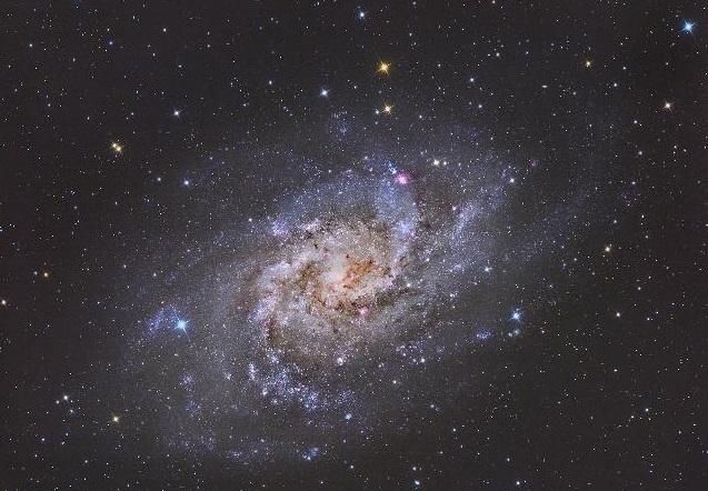 地球上用肉眼能看到4个银河系外星系，最近最亮的我们却看不到