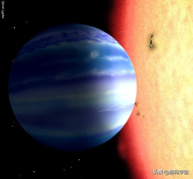 行星 系外行星大气中首次发现羟基（OH）