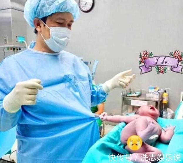 护士|“渣男宝宝”走红,刚出生就“撩”护士姐姐,网友日后必成大器