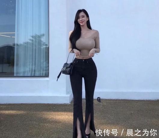 好身材|韩国纯天然美女，私教课都抢着上，侧颜媲美刘亦菲