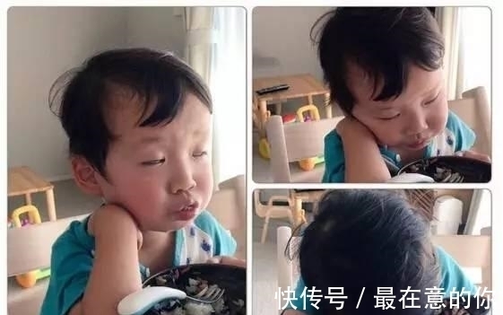 |搞笑萌宝:当宝宝困到一定地步的时候,意想不到的睡姿就出现了