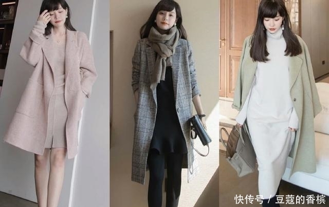上班族|时髦精致大衣穿搭攻略,36套上班族优雅知性搭配,满满的女人味