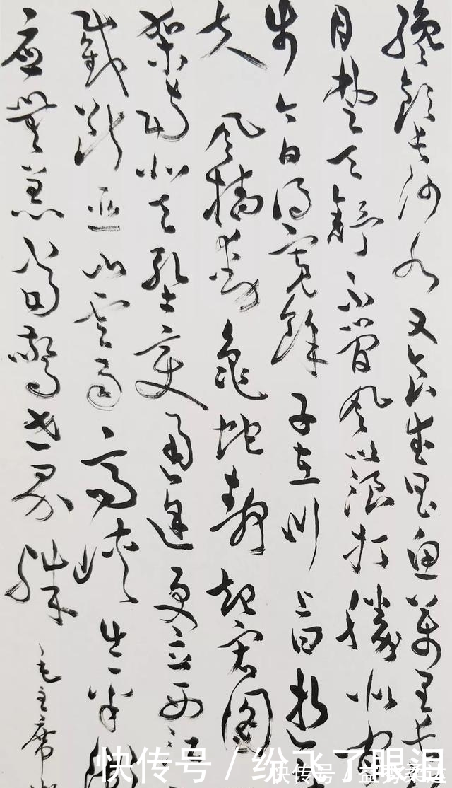 书画家!书法如何写得开张?他找到一个窍门,成为20世纪重要书画家