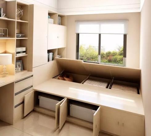 榻榻米床|卧室别只会放大床，聪明人都流行这样装，效果美观，实用性翻2倍