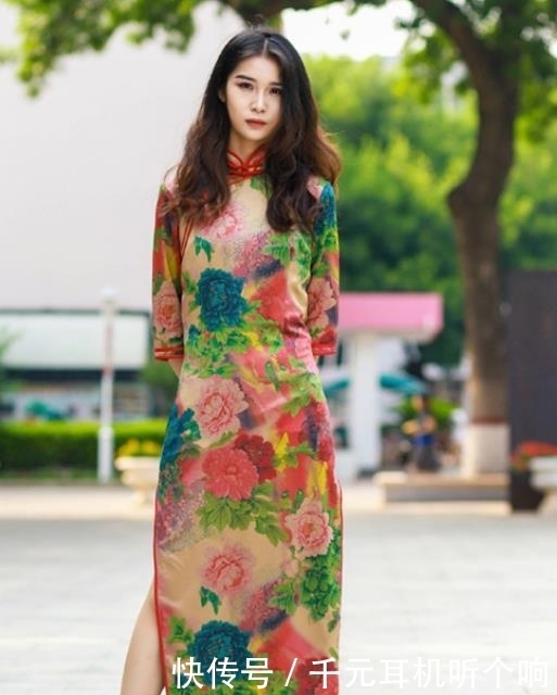 女人味|街拍:图五穿着旗袍的美女,身上浓浓的中国风,很有女人味