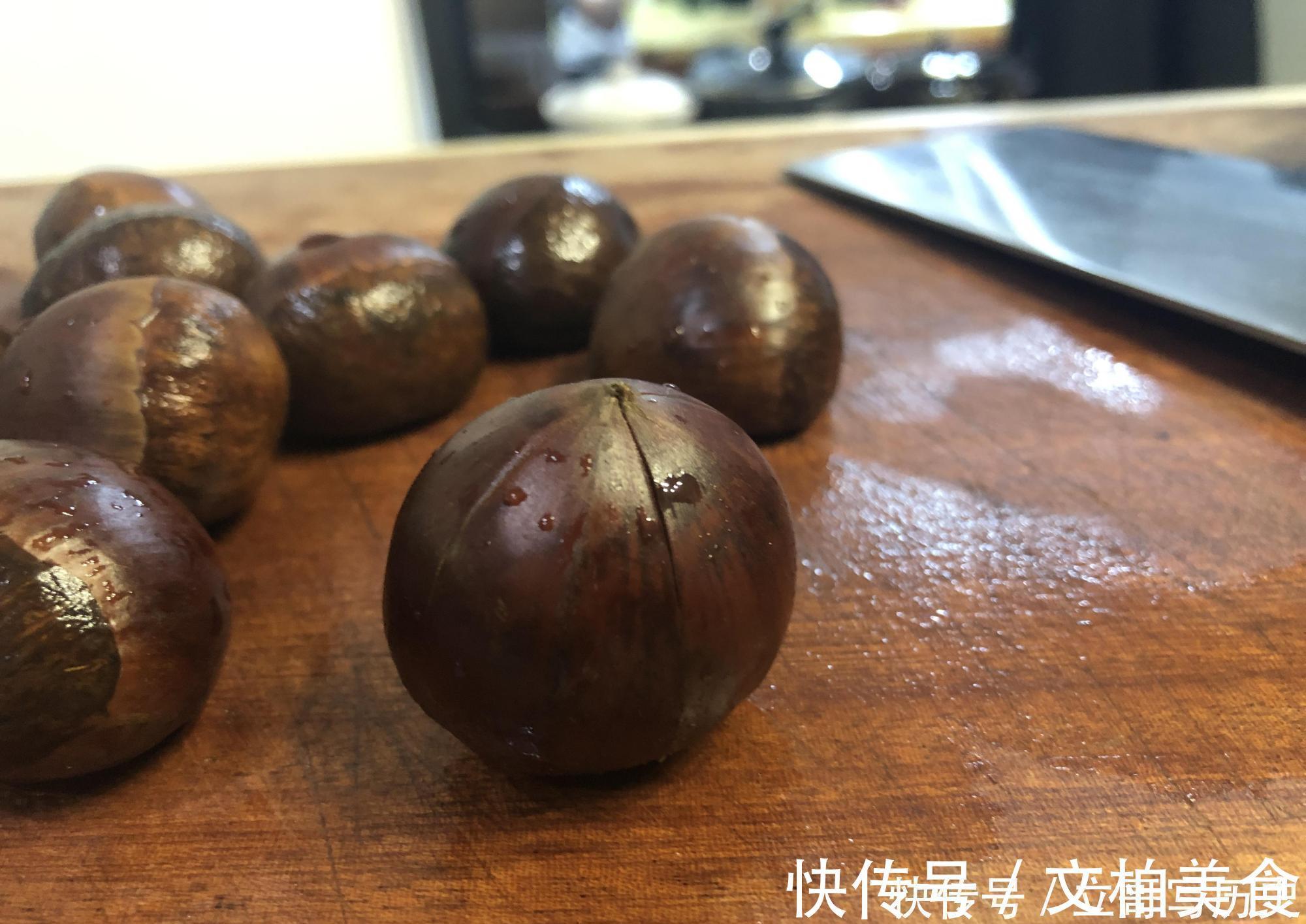 做法|生板栗买回家,不用煮也不用炒,教你简单做法,好剥壳又好吃