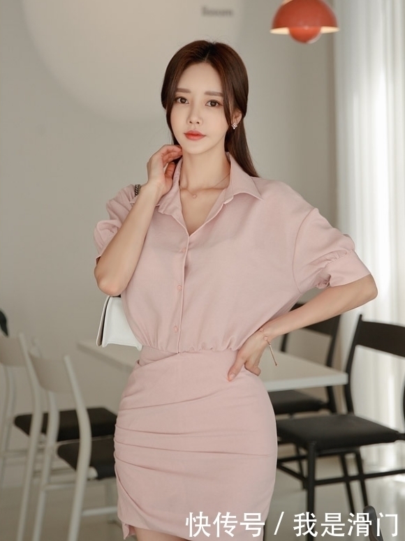 简约|晴天美图:孙允珠,夏暖梦幻初恋色系简约无袖裙