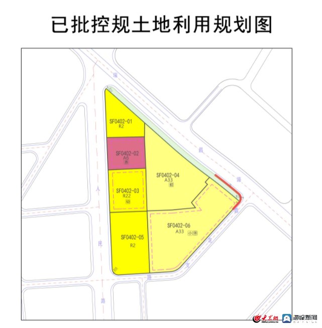 新闻记者|公示!市北区人民路镇江路片区3宗地块调整