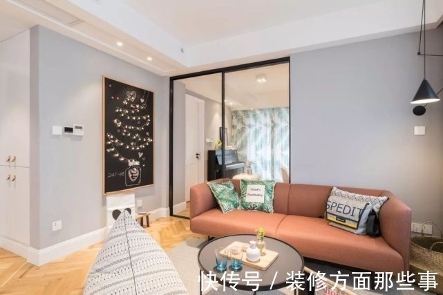 木色|89 ㎡北欧风装修,低调灰+白色+木色,温情满满!