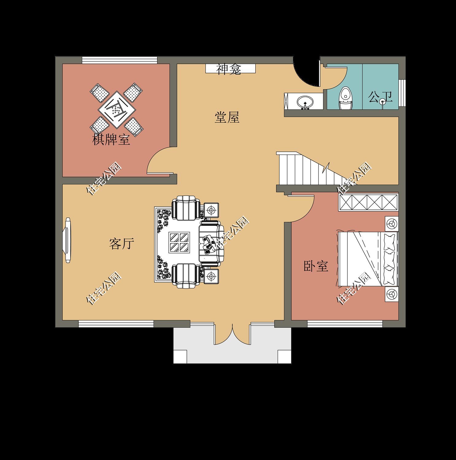 占地尺寸|终于找到20多万就能建的农村别墅图纸,10套户型你更喜欢哪一套?