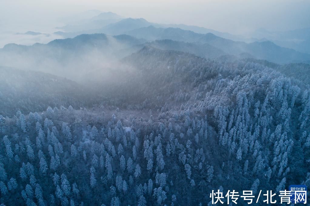 景色|陕西宁陕：雪后风光