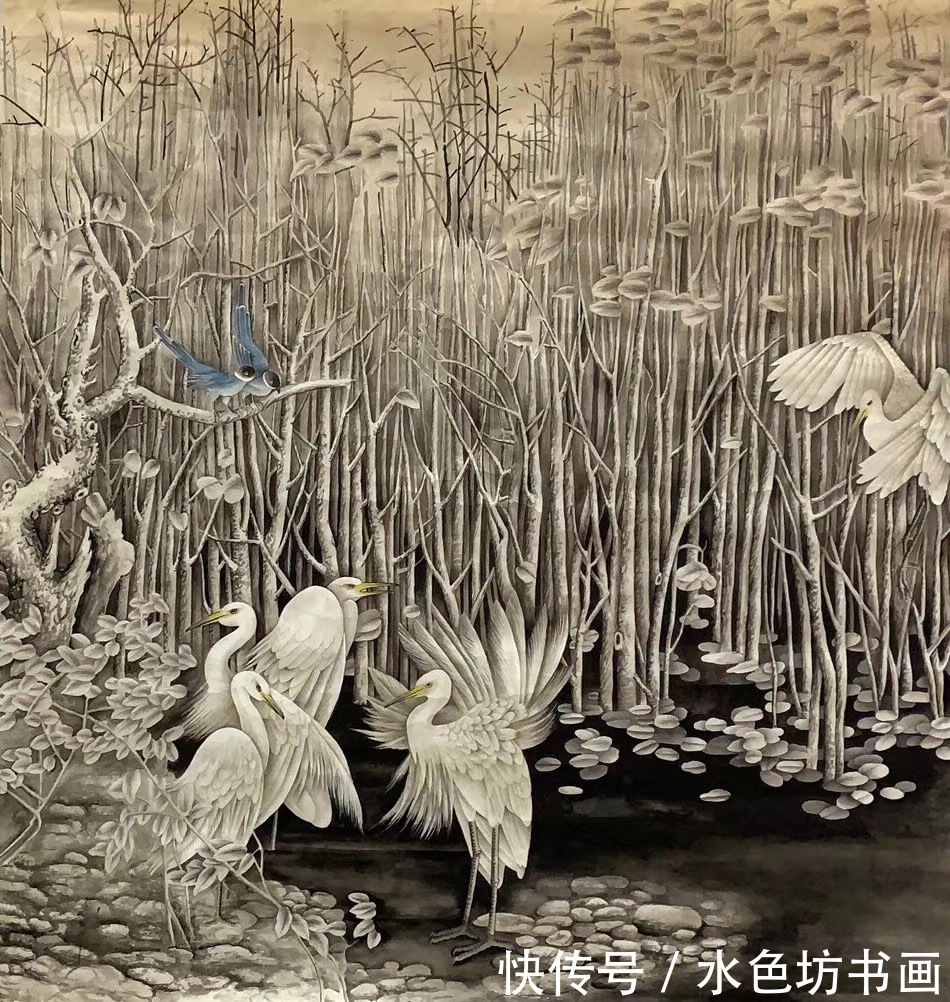 画家专栏 │王建辉——虎卧中堂万事吉祥