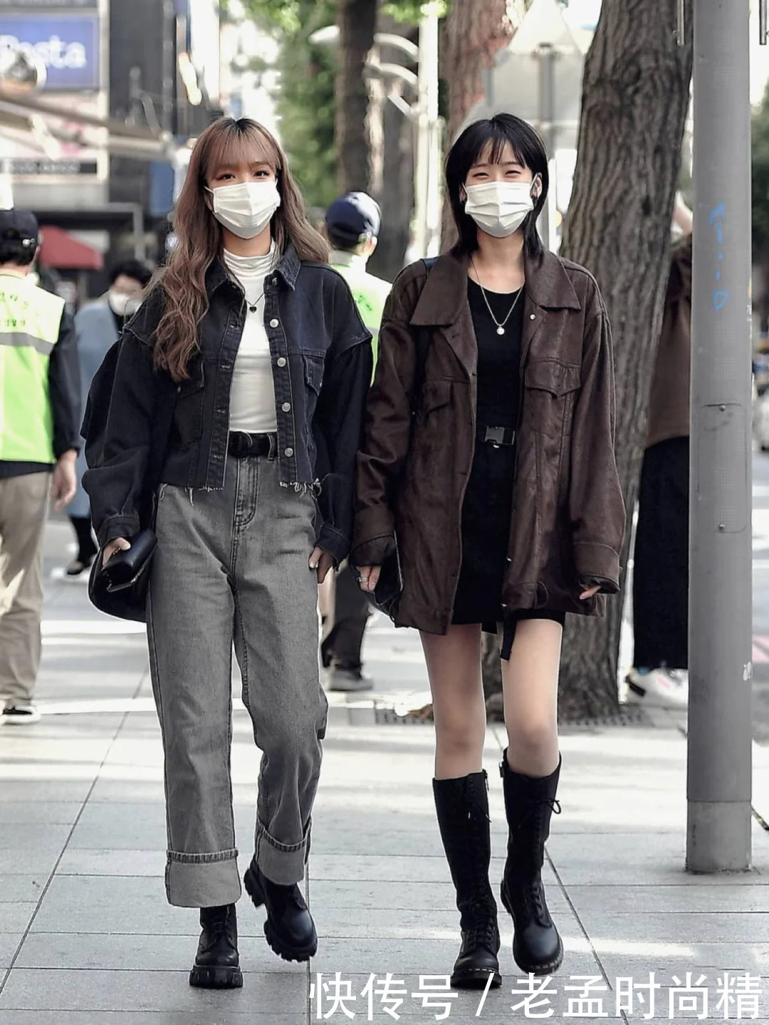 街拍：今春闺蜜出街的时尚穿搭, 简约高级又时髦, 风格极简又好搭配