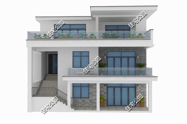 商铺|宅地临街一定要盖商铺,开店当老板就是爽,12×16米商铺户型分享