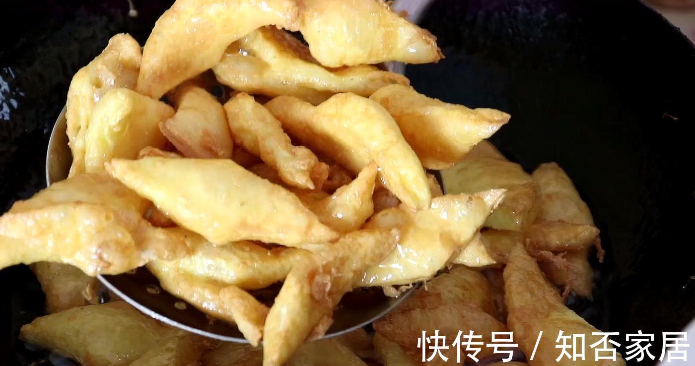 黄菜|鸡蛋别再炒着吃了,教你独特的做法,个个酥脆鼓大泡,特别好吃