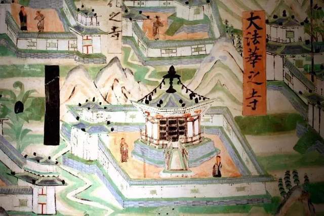 敦煌莫高窟|画中有话|丹楹刻桷 层台累榭